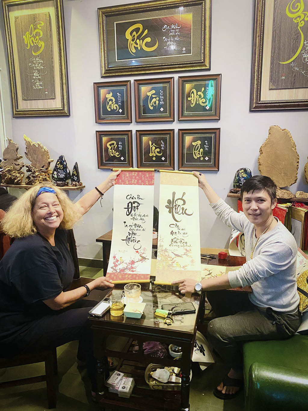 Begin your calligraphy journey with Hue’s morning glow